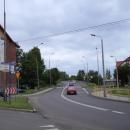Tarnowskie Góry, Nakielska - wjazd na wiadukt